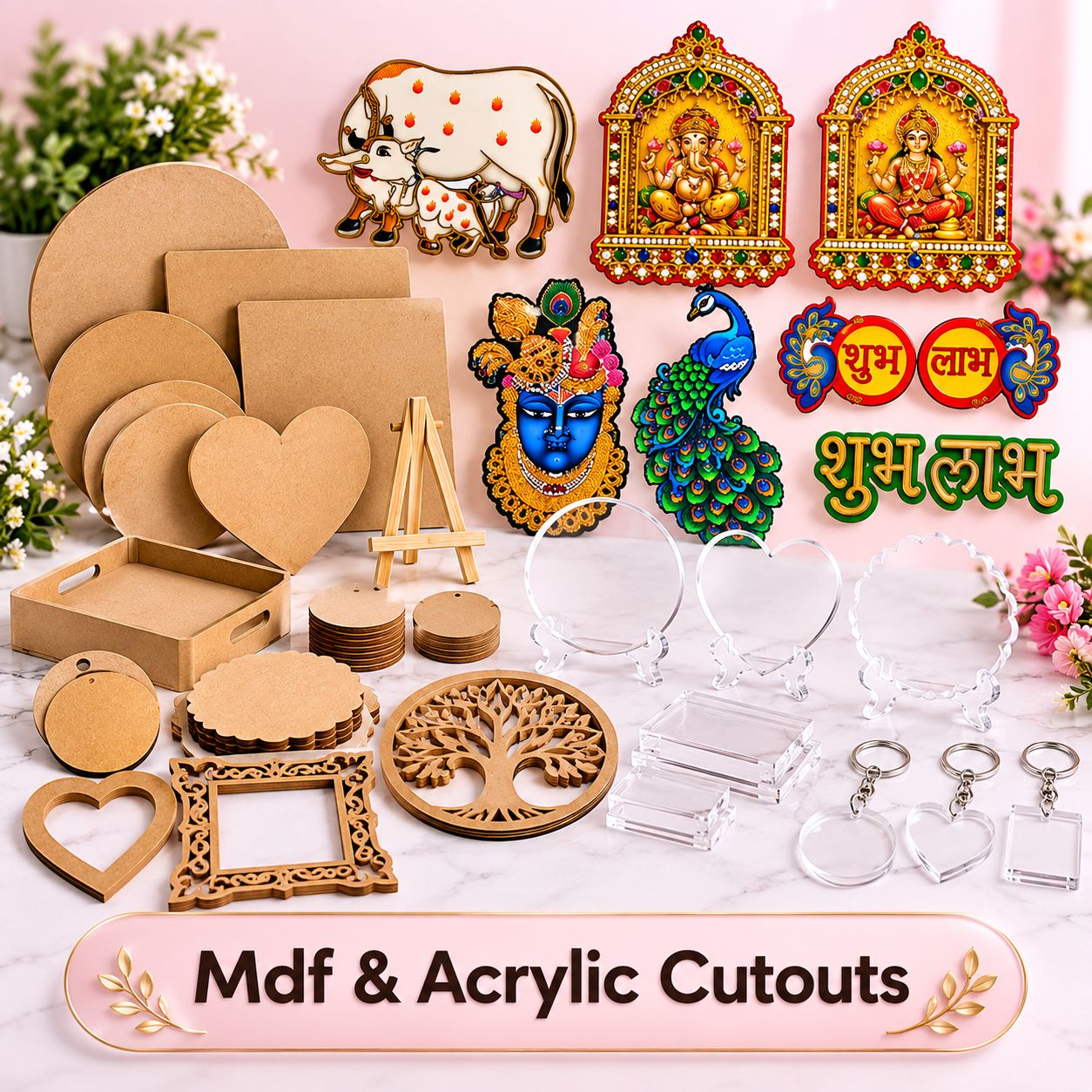 Mdf & Acrylic Cutouts