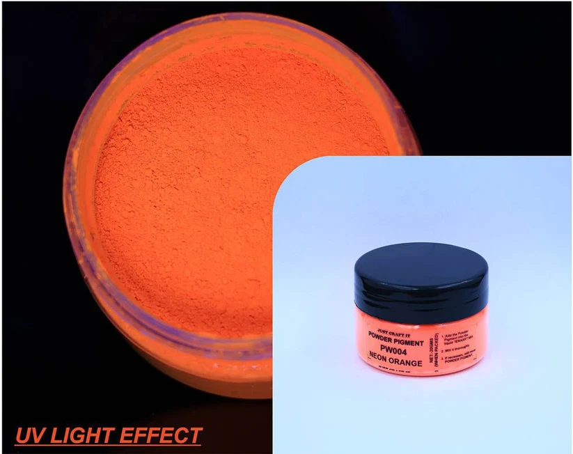 ORANGE Neon Powder Pigment 20gms