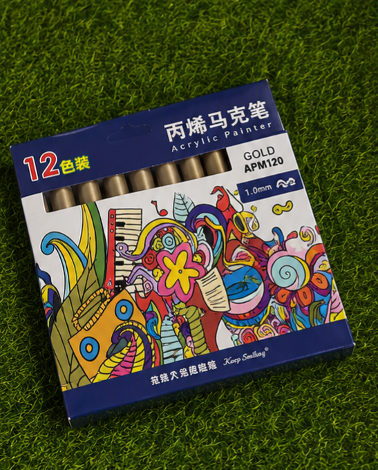 Acrylic Paint marker Gold