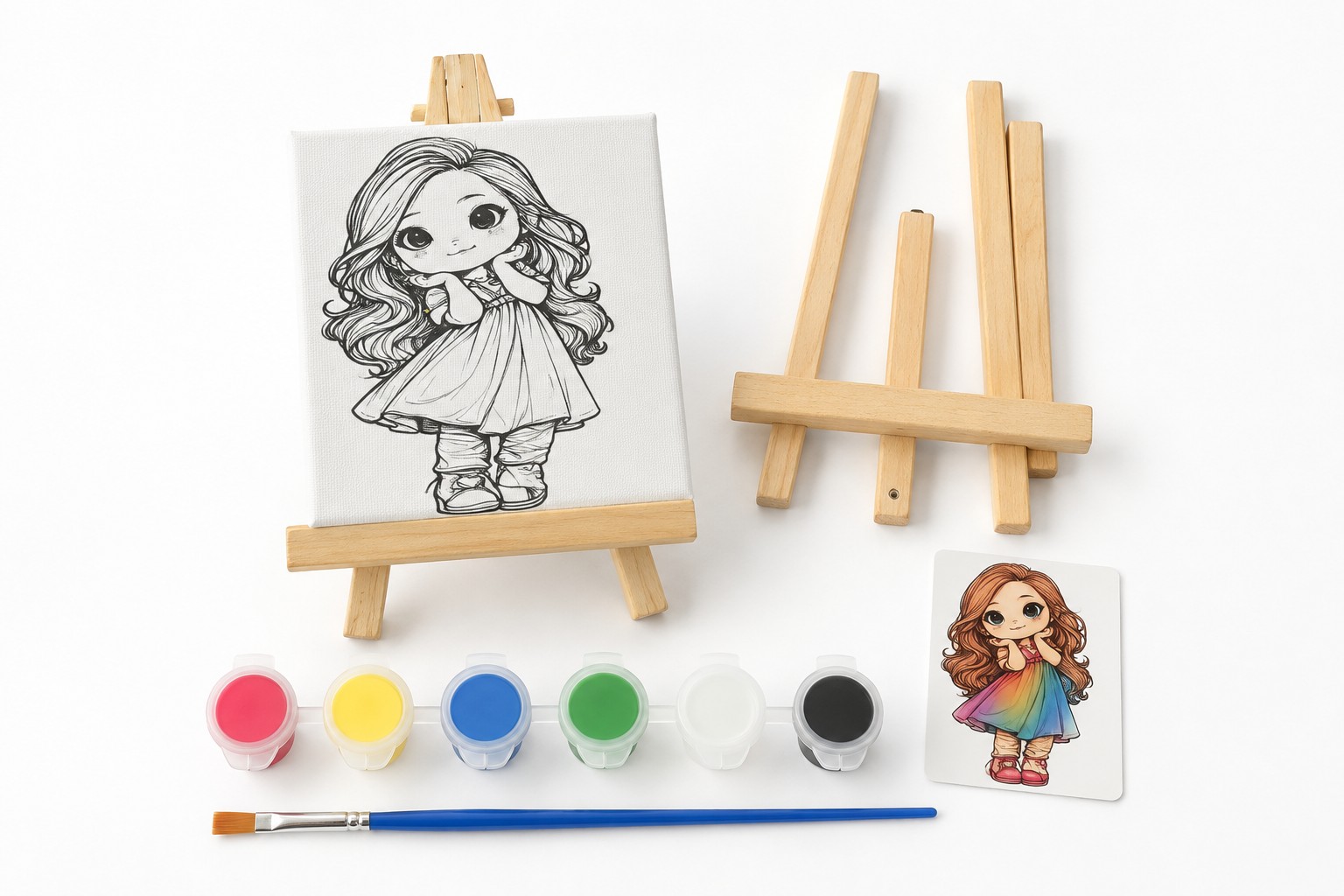 DIY Canvas and Easel Kit