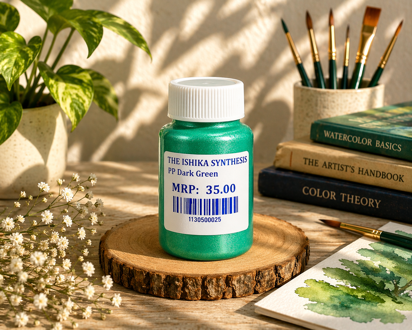 Pearl Pigment Powder – Dark Green