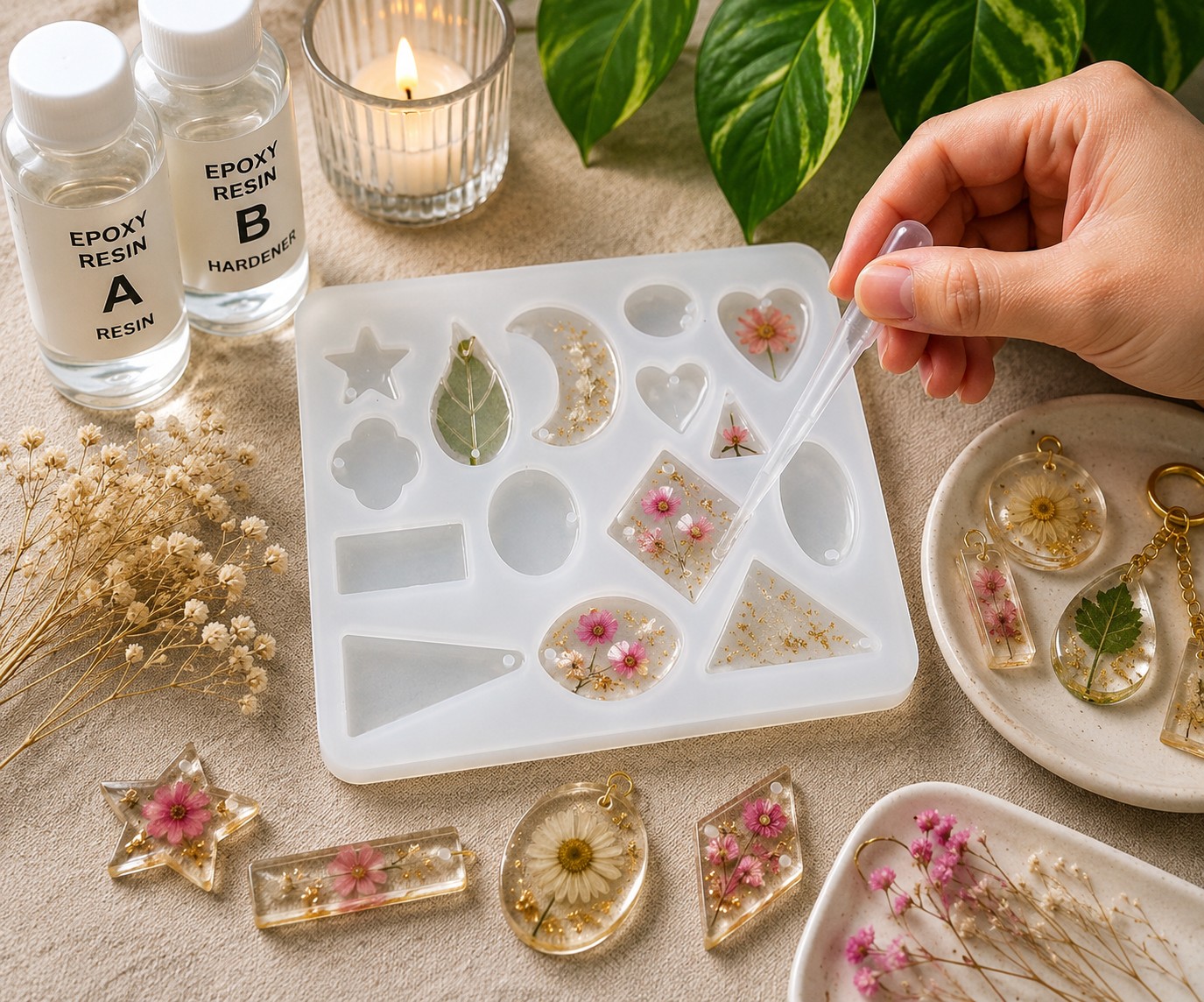 Multi-Shape Earring/Necklace Mould