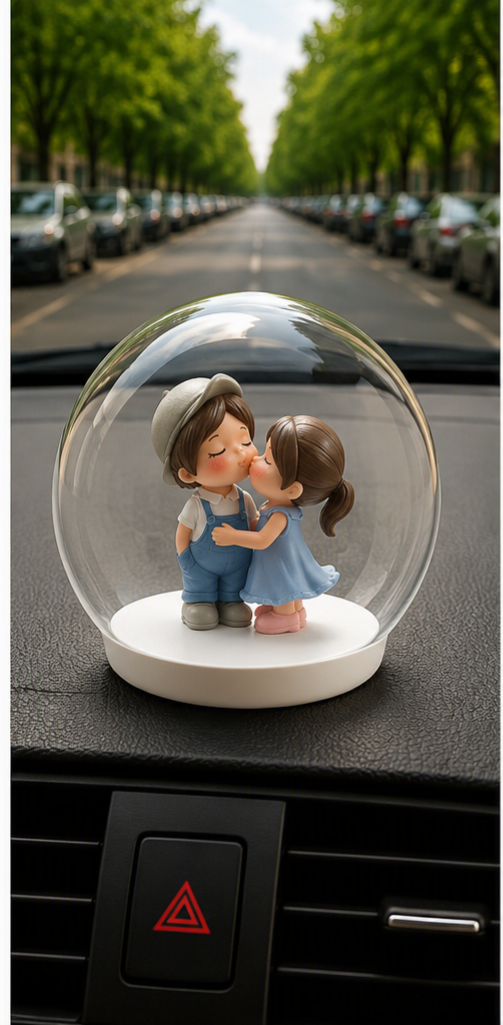 MINIATURE COUPLE BLUE OUTFIT