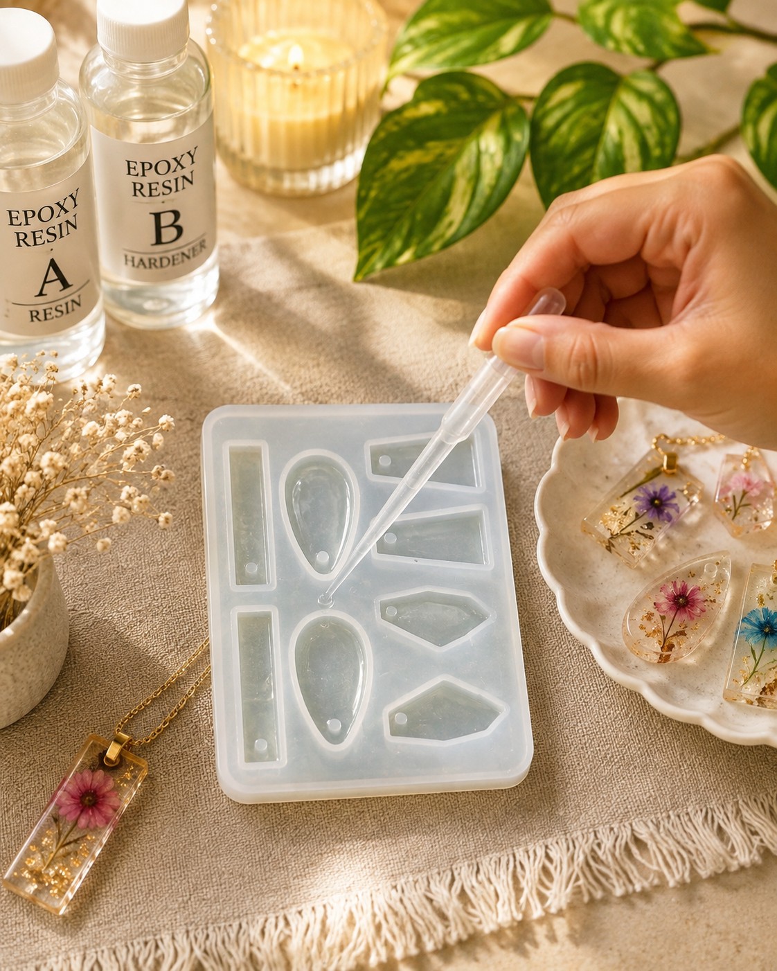 8 Shape Earring Mould