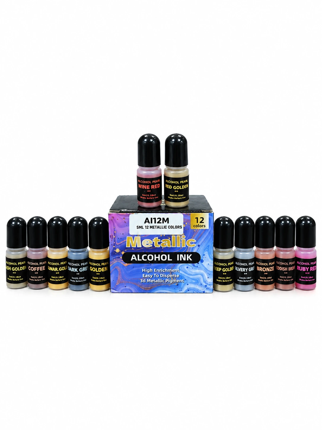 Metallic Alcohol Ink Set