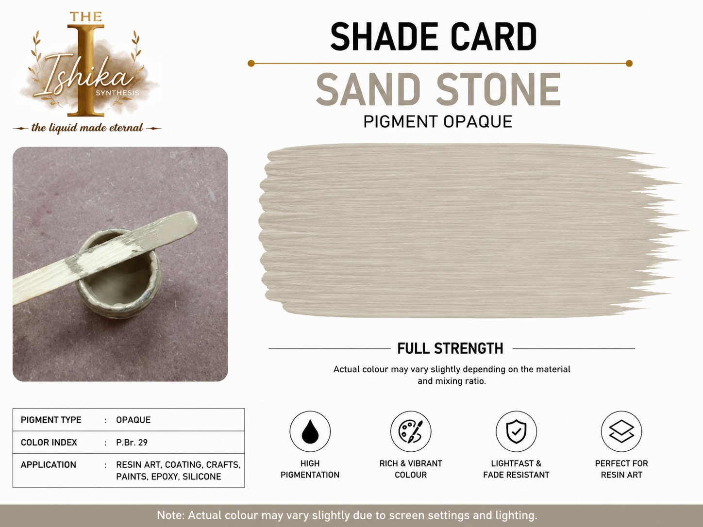 Sand Stone Opaque Pigment