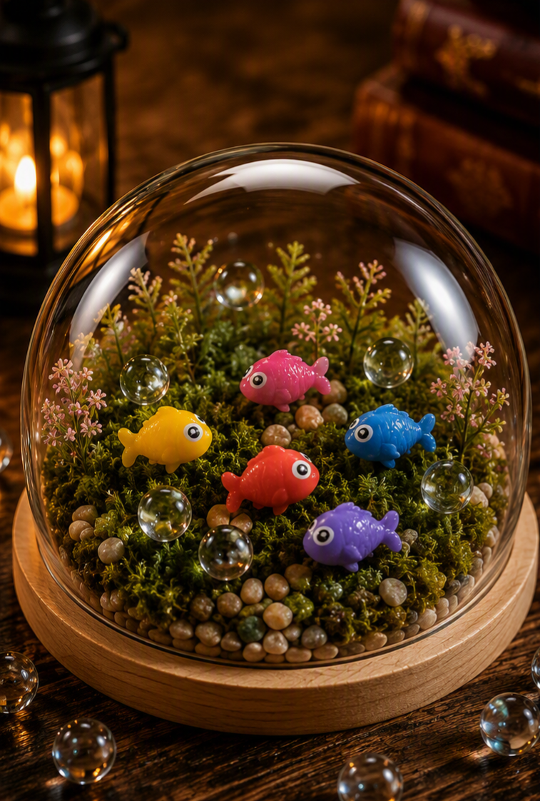 Miniature Small Fish set