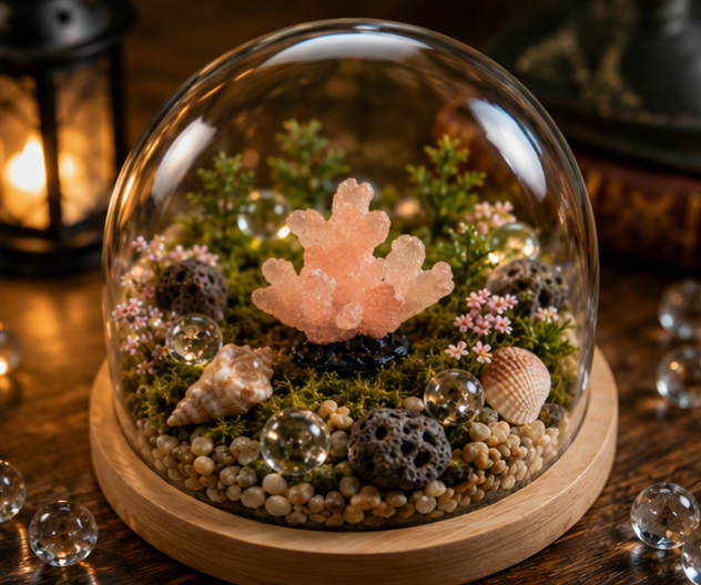 Miniature Pink Sea Plant