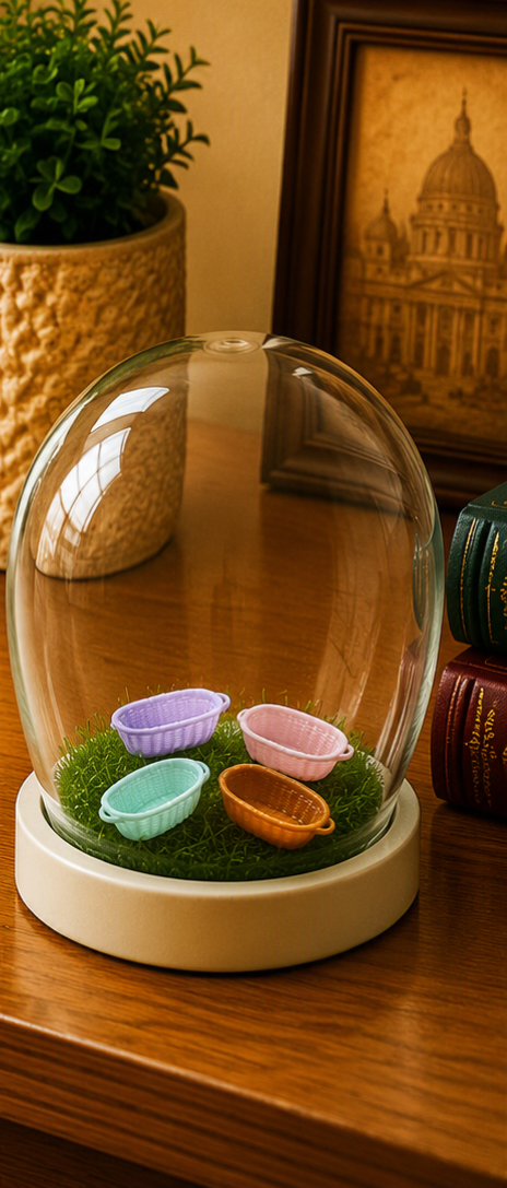 Miniature Big Rectangle Basket