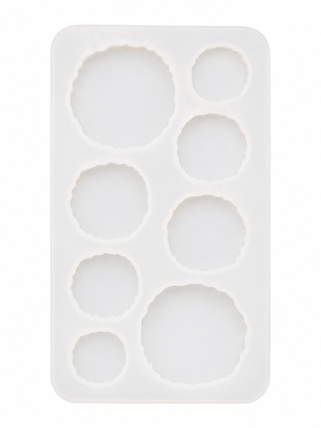 8 Cavity Agate Coaster Resin Silicone Mould