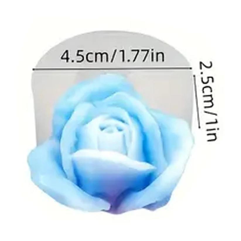 3D Rose Flower Handmade Mould