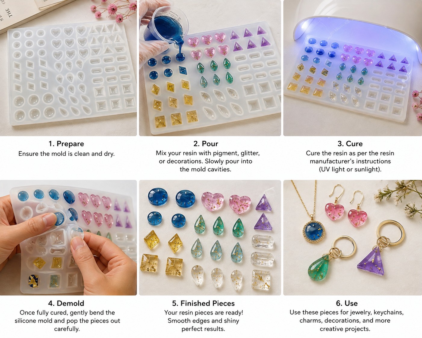 Very Small Jewellry Stone Mould