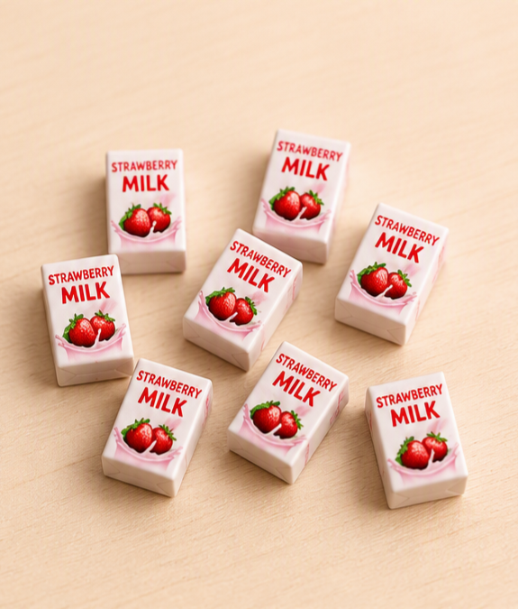Miniature Strawberry Milk