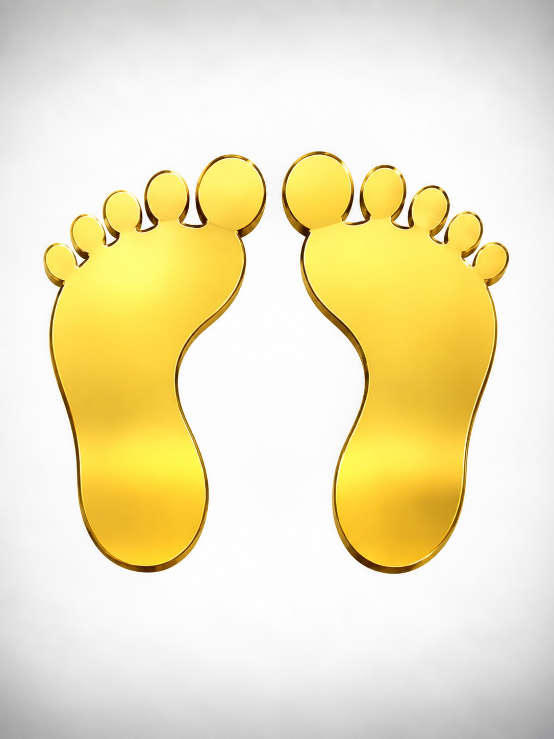 Divine Footprints CUTOUT