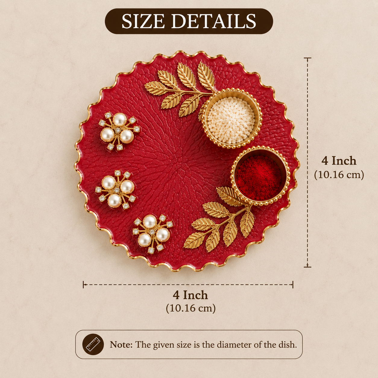 DIVINE POOJA DISH