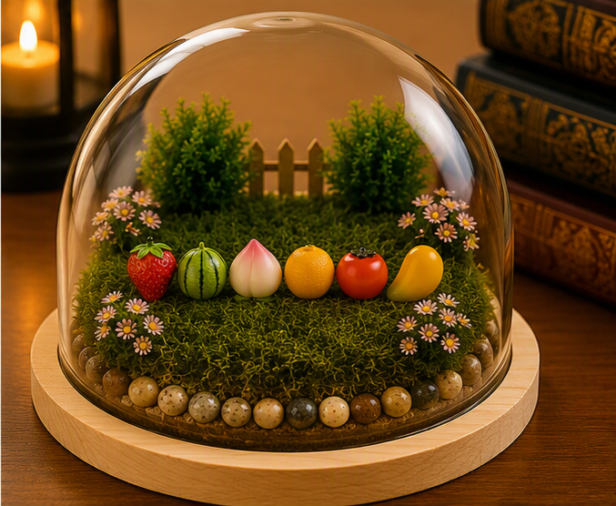 Miniature set of fruits 3