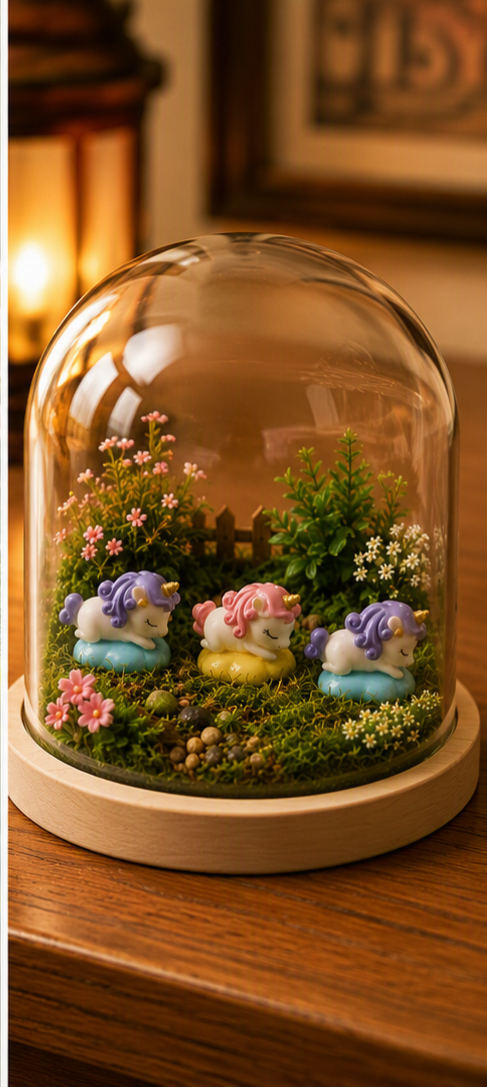 Cute Miniature Small Unicorn