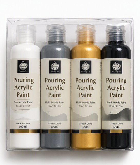 Fluid Acrylic Paint Gold