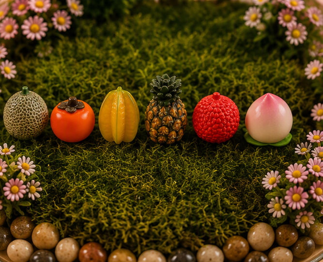 Miniature Set of Fruits 2
