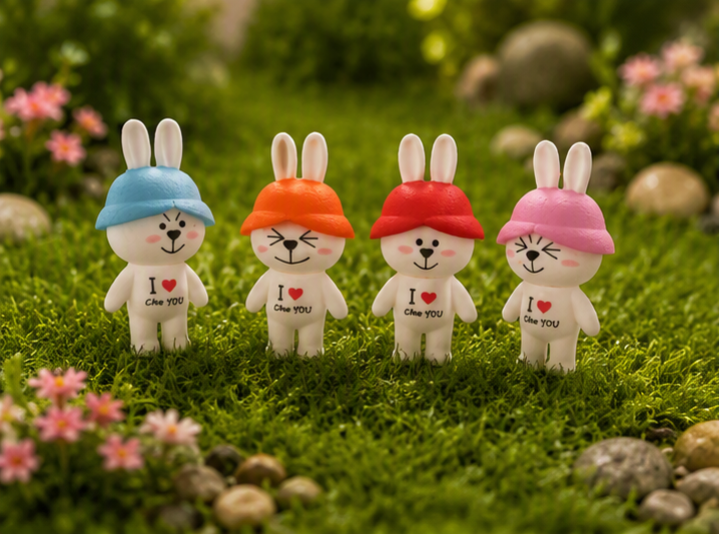 Four Bunny Miniature