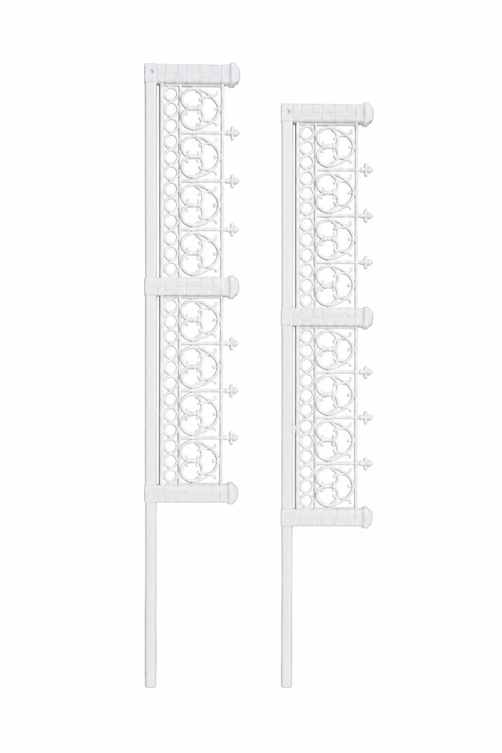 Railing Fence white 3